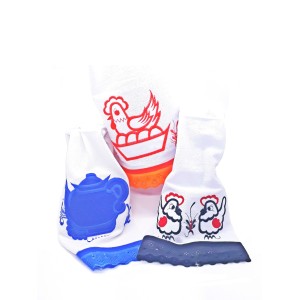 PANO DE PRATO ALVEJADO BORDADO LESE