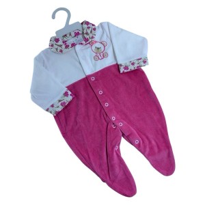 MACACÃO LONGO PLUSH GOLA EST SORTIDOS