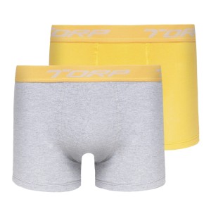 CUECA BOXER COM 2 PEÇAS INFANTIL/JUVENIL DE ALGODÃO