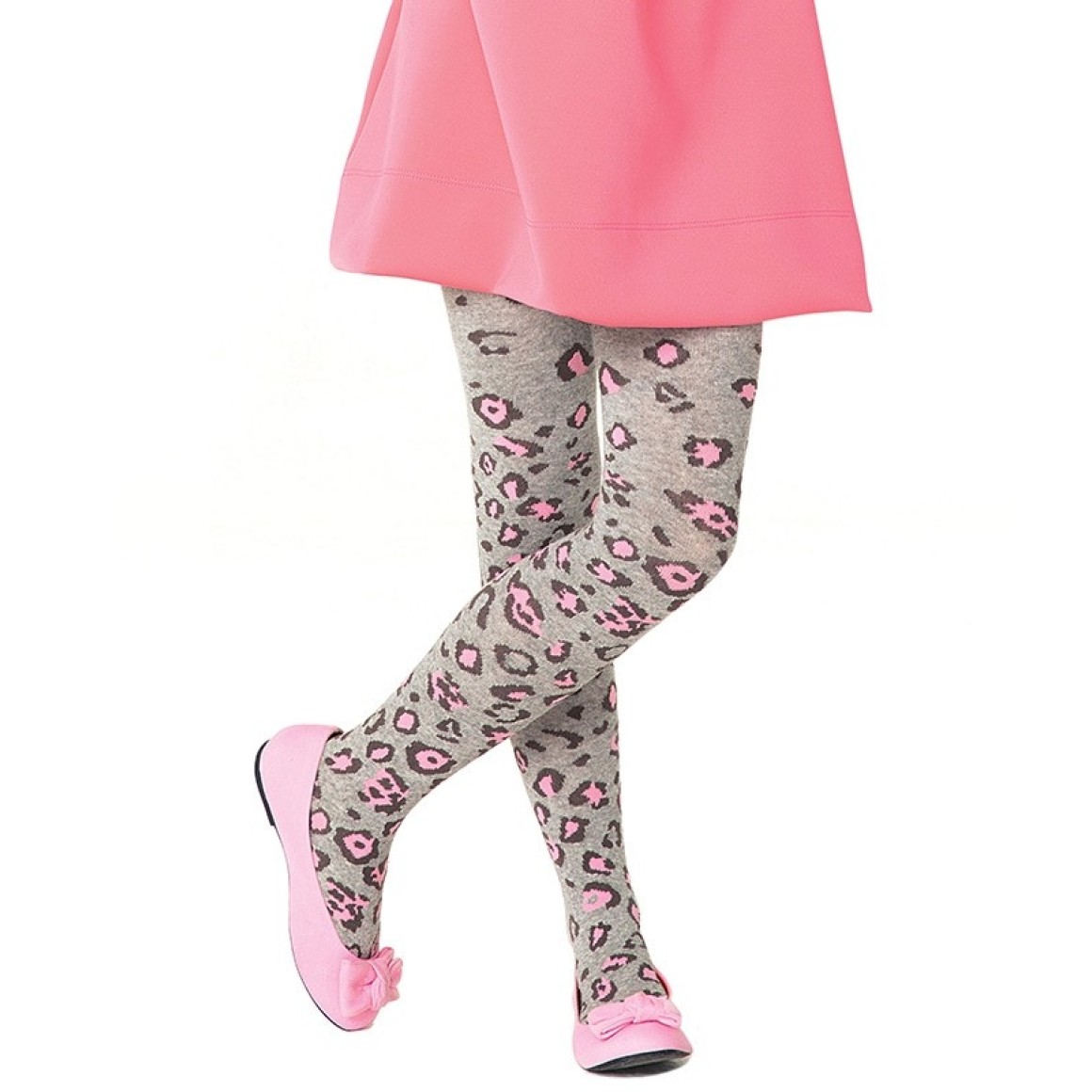 CALÇA LEGGING INFANTIL ESTAMPADA ONÇA