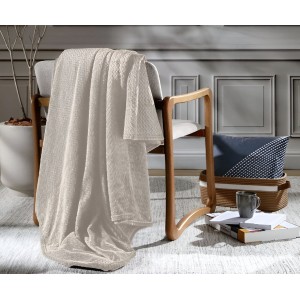 COBERTOR CASAL PLUSH TWEED (280G/M²) - HEDRONS