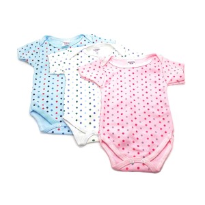 BODY MANGA CURTA BOLINHA