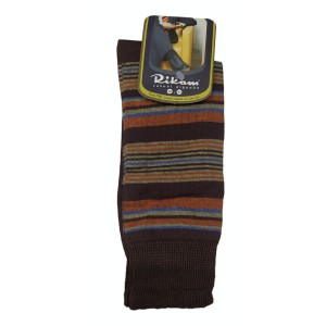 MEIA CASUAL MASCULINA LISTRADA SELENE