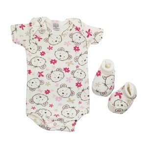 KIT BODY M/CURTA + PANTUFA MALHA (BLISTER)
