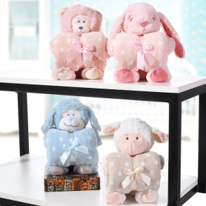 KIT MANTA C/BICHINHO PELÚCIA BABY