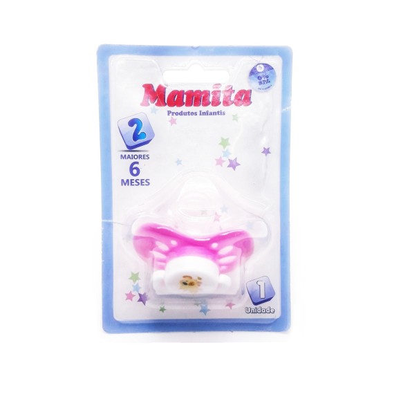 CHUPETA ORTODÔNTICA SILICONE VENTILADA BLISTER - (Campanha Ajudar é Amar - Doação)