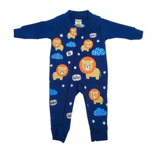 MACACÃO LONGO SUEDINE S/PÉ ZIPER ALEGRIA