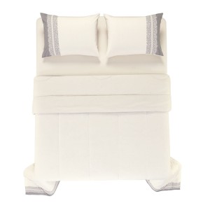 EDREDOM QUEEN ESTAMPADO KARSTEN - 150 FIOS