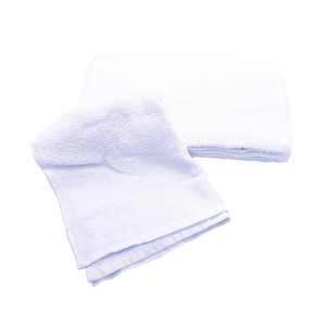TOALHA SALÃO DE BELEZA BRANCA LISA CLASSICA