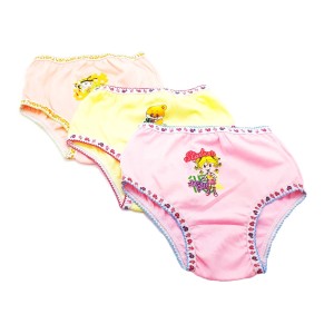 CALCINHA BEBÊ C/3 ELÁSTICO ESTAMPADA