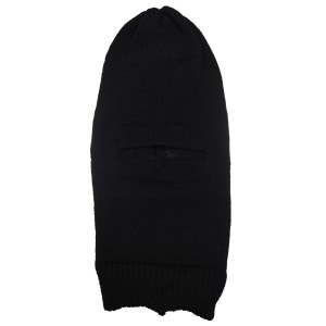 TOUCA MOTOQUEIRO PRETO LISO ADULTO